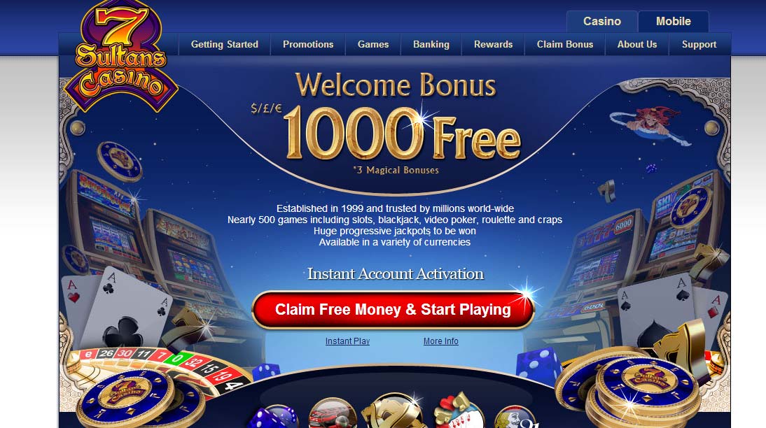Free real money bonus casino