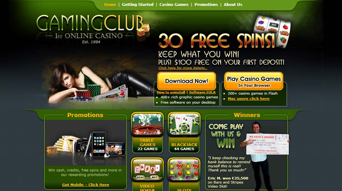 Gaming club online casino review