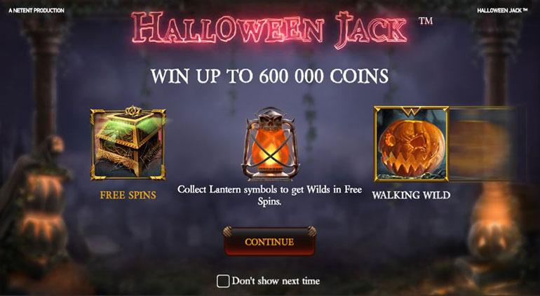 halloween jack spielautomaten