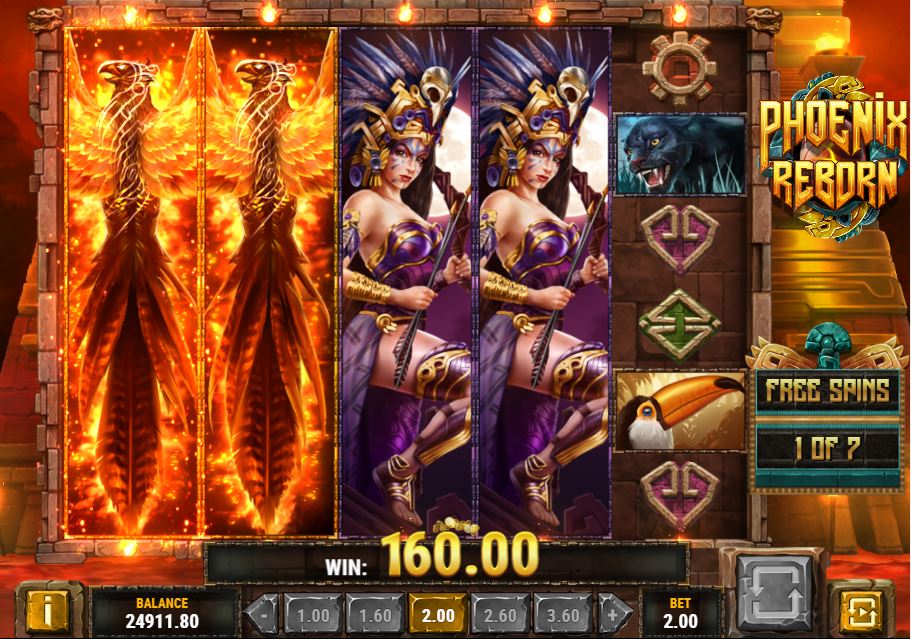 phoenix reborn free spins