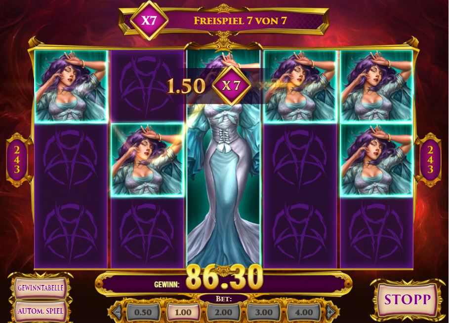 7 sins free spins