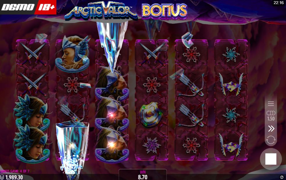 arctic valor free spins