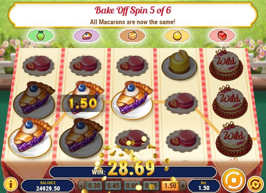 bakers treat free spins