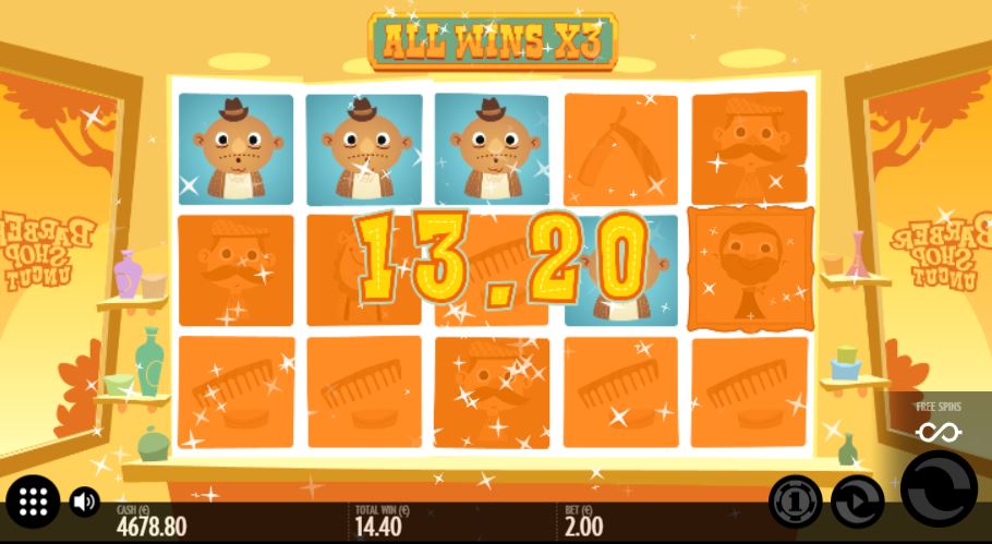 barbershop uncut free spins