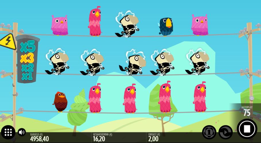 birds on a wire base game