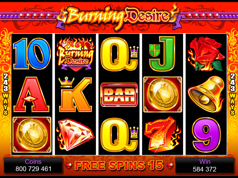 Burning Desire Slot - Play Online at King Casino