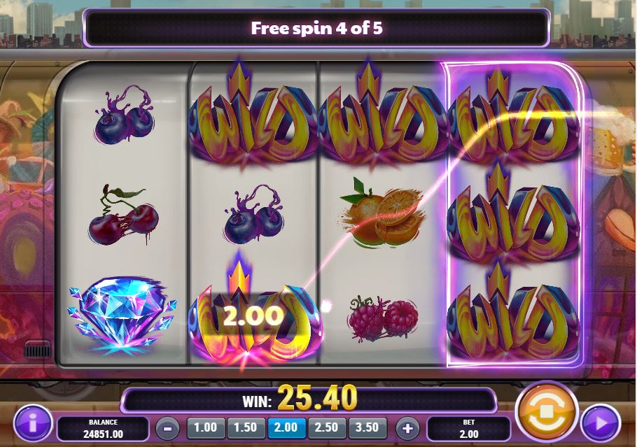 cash vandal free spins