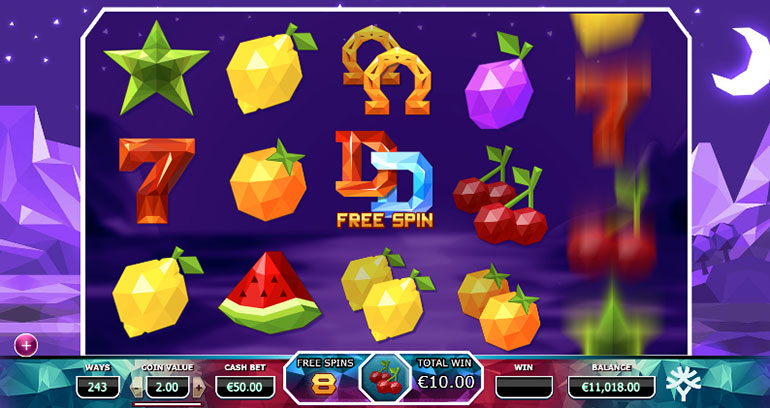 doubles slot free spins