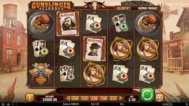 gunslinger reloaded slot
