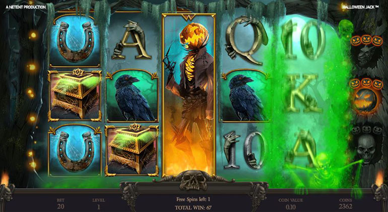 halloween jack free spins