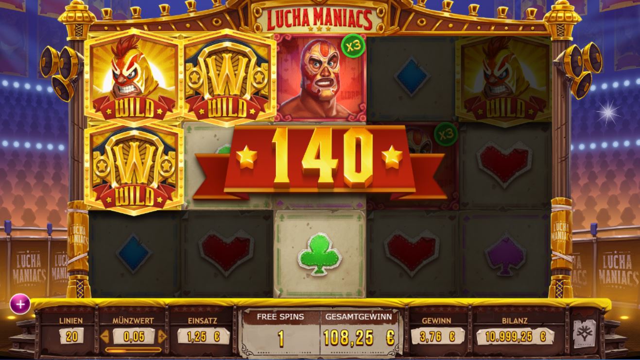 lucha maniacs bonus game