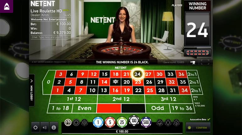 Netent live casino
