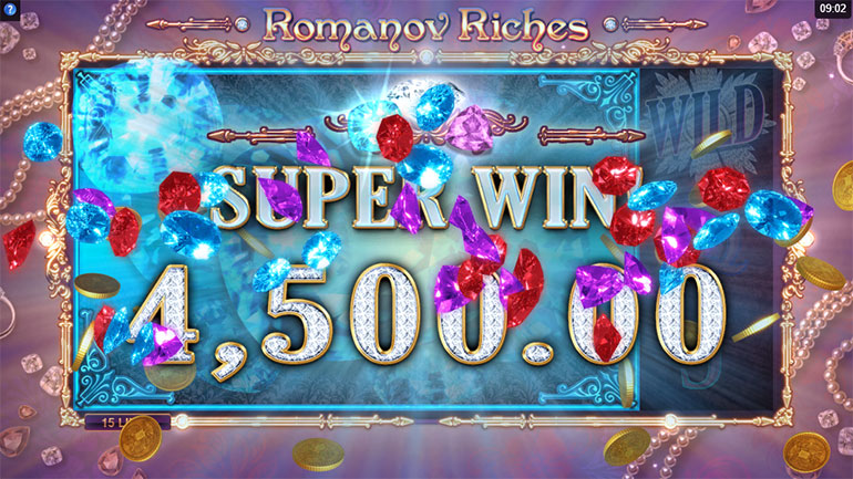 romanov riches super win