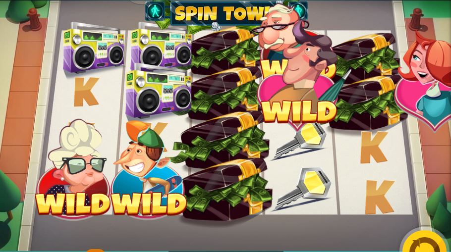 spin town feature