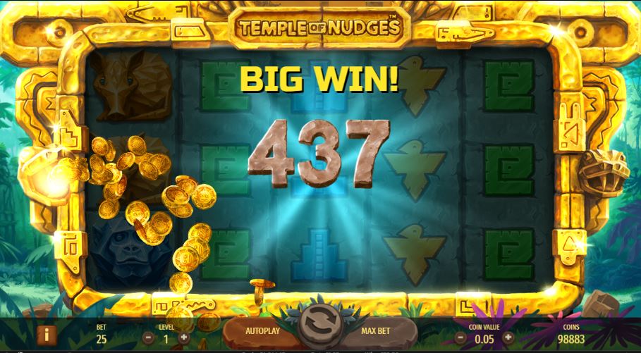 temple of nudges big win