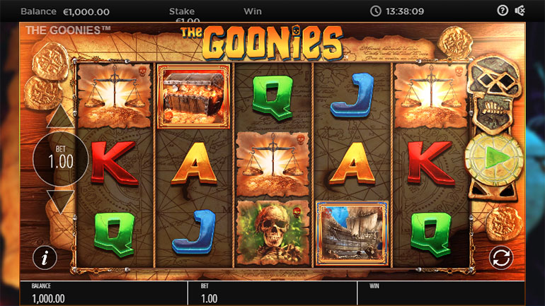 the goonies slot